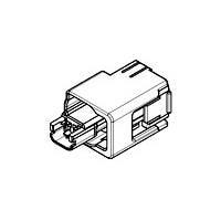 AMP Connectors - TE Connectivity 1438426-3 Plug Housing 0.64MM, 2POSN SEALED PLUG, GRA