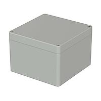 BOPLA 02227094 Enclosures ENCLOSURE, EUROMAS PC-V0, 122 X 120 X 85MM, POLYCARBONATE V0, RAL 7035, M 227-V0