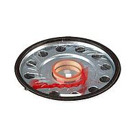 Same Sky (formerly CUI Devices) CDS-5076-1SP Standard Speaker 50 mm round, 7.6 mm deep, PET, NdFeB, 1W, 8 ohm, 350Hz, solder pads