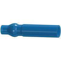 Essentra Components 215032 Insulated Receptacle Insulator,Transp Blue