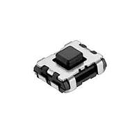 Mitsumi SOF-242HNT With Button Tactile Switch+Circle, SPST-NO, 12VDC, 1.6N, 0.12mm Travel, 1mm H, R-667075
