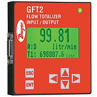 Dwyer GFT2-05-RS485 GFT2 Flow Totalizer for Analog Meters – Displays Flow Rate & Total (0.51" (13 mm) LCD digits for flow rate, and 0.21" (5.5 mm) digits for total)