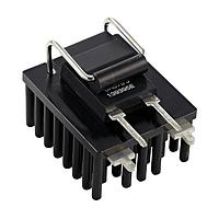 Ohmite PA-T22-38E Component Dual Pin Fin Heatsink 2 Clips