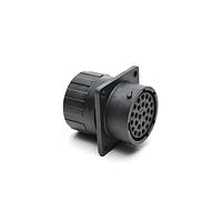 Amphenol SINE Systems RTS016N26SHEC03 Connectors Sq Flg Rcpt w endcap 26 POS SZ 16 Socket