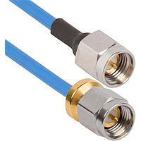 Amphenol SV Microwave MSLPSMA-085-MSSMA-180 RF Cable Assemblies SMA LowProfile M SMA Straight M 18"Cable