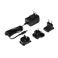 SCS 770064 AC Power Cords Adapter, 100-240VAC In, 7.5VDC 1.5A Out, All Plugs