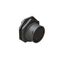 Amphenol SINE Systems RTS716ND19S03 Connectors Receptacle,Jam Nut SZ16