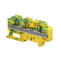 AMP Connectors - TE Connectivity ZK16-PE-3P Feed Through Terminal Block Pow SNK PI-Spring