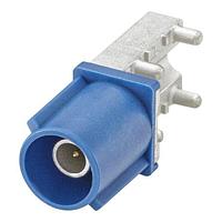 Rosenberger 59S2RQ-40MT5-C_1 PCB Connectors Plug PC-Board SMD Right Angle C Blue