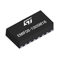 STMicroelectronics EMIF08-1005M16 EMI Filter Circuits 8lin lw cpcitnc EMI 45pF -35 @ 900MHz