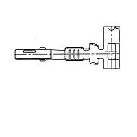 Yazaki 7116422102 Terminals TERM 040 III FEM 1.0MM SLD