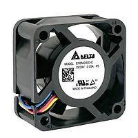 Delta Electronics, Inc. EFB0424LD-CP5 Axial DC Axial Fan, 40x40x20mm, 24VDC, 5.154CFM, 0.72W, 24.5dBA, Tach/PWM, IP55