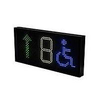 Carlo Gavazzi SBPDIS1ALHT Industrial Relays CARPARK DISPLAY ARROWL+HCPR+DIGIT1+HEAT