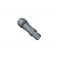 Amphenol LTW ABB-04BMMC-LL7AP0 Standard Circular Connector Ceres, Standard Size, Plastic, 10A, 04 pins, Male Connector, Male Contact, Straight, 2 Points Lock, Crimp, Field Installable, F5.0 - F10.0mm, IP67