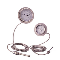 skSATO LD-100S Flush-mount Remote Sensing Dial Thermometer (Dial dia. 100mm)
