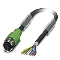 PHOENIX CONTACT 1421995 Sensor Cables / Actuator Cables SAC-8P-50,0- PUR/M12FS SH