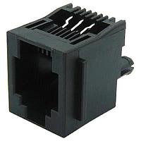 Stewart Connector SS-90000-007 Modular RJ12 jack Vertical 6 Contact 6 Position Unshielded Flanged