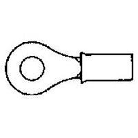 AMP Connectors - TE Connectivity 2-320563-2 (Cut Strip) Ring TERMINAL R 16-14 1/4 Cut Strip of 100