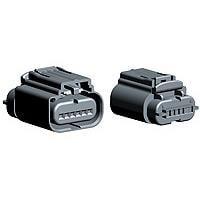 AMP Connectors - TE Connectivity 1438153-6 Housings 1x6 sealed market key B