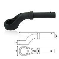 TOPTUL AAAV7070 Single Ring Wrench Offset (70mm L=309mm)