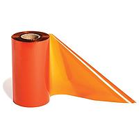 HellermannTyton TT822OUT3 Thermal Transfer Ribbon Thermal Transfer Ribbon, 4.33" x 984', 1" Core, PET, Orange, 1/pkg
