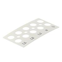 AMP Connectors - TE Connectivity 1776804-1 Terminal Block Tools & Accessories Europa Marking strip