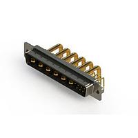 EDAC 629-13W6250-2N2 Mixed Contact D-Sub Connectors Right-angle Power Combo D-Sub Connector