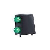 Kingbright WP7104ALUP/2GD-0L LED Circuit Board Indicators Green Green Diffused 568nm 20mcd