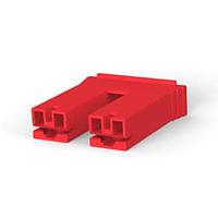 AMP Connectors - TE Connectivity 4-520935-2 Headers & Wire Housings PL 250 HOUSING REC RED