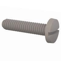 Essentra Components 010832B075 Machine Screw Binder Slotted Screw, #8-32 Thread, 3/4 in Lg