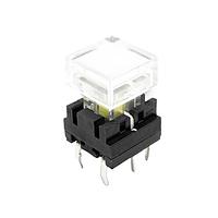 E-Switch TL6275BA2PQRG Subminiature TACT, 50mA 12VDC, SPST-NO Off-(On), Through Hole PC Pin