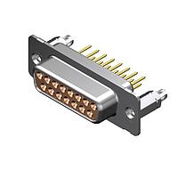Molex / FCT 173109-0245 D-Sub Connectors - Standard Density FCT DSUB STR PC 37P RCPT W/SNAPIN M3