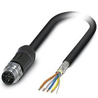 PHOENIX CONTACT 1454202 Cat 5 VS-M12MSD/ 2.0-93X OD