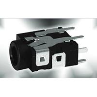 Kycon STX-3790-5N-284C Phone Connectors 3.5MM VERT MNT 3POLE 5P BLUE W/O PLATE