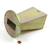 Fairview SH1284-10 WR-284 Standard Waveguide Horn With UG-584/U Round Cover Flange and 10 dB Nominal Gain Operating From 2.6 GHz to 3.95 GHz Frequency Range