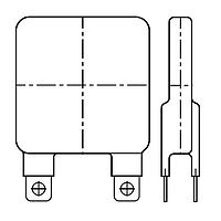 EPCOS B72242L0421K100 Varistors 420VAC 10% 42mm High E