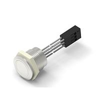 Alcoswitch - TE Connectivity 2342832-3 Pushbutton Switches AVC16L Flat S04 RGB R 500mm/2x3