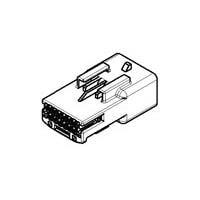 AMP Connectors - TE Connectivity 1379675-1 Tab Housing 12W TAB HSG ASSY BLACK