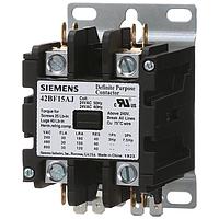 SIEMENS 42BF15AG Electromechanical Contactors Contactor, 42DP,30A,2P,Open,240V