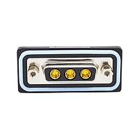 NorComp CDFS3W3203L211 Mixed Contact D-Sub Connectors 3W3 solder cup M FL 4-40 int thrd 20 Amp