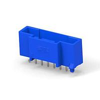 AMP Connectors - TE Connectivity 8-1971800-2 Shrouded GI CONN 2.5 HDR 8P BLUE