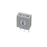 Nidec Components S-8031 Rotary Switches rotary code octal, complementary code, side adj.
