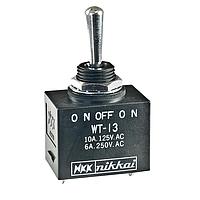 NKK Switches WT13S Environmentally Sealed Toggles SPDT ON-OFF-ON Solder Lug Pnel Mnt