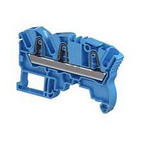 Entrelec - TE Connectivity ZK4-3P-BL Feed Through Terminal Block Aut SNK PI-Spring