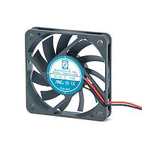 Orion Fans OD6010-12HB01A Axial DC Fan, 60x60x10mm, 12VDC, 21CFM, 0.25A, 36dBA, Ball, Wire, Open Collector Tach