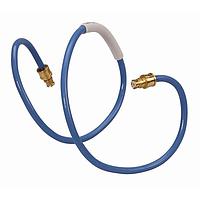 HUBER+SUHNER Minibend 2SR-12 RF Cable Assemblies Assembly: minibend_2SR cable with female SMP connectors on each end.Ruggedised. Length: 12 Inches