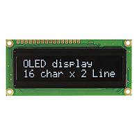 Microtips Technology REX001602CWPP5N00000 OLED Displays White OLED 16x2 Char Display
