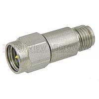 Fairview SA18E-06 6 dB Fixed Attenuator SMA Male To SMA Female Up To 18 GHz Rated To 2 Watts With Passivated Stainless Steel Body