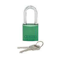 Panduit PSL-7GR-LS Wire Ducting & Raceways Aluminum Body Padlock, Long Shackle, Gre