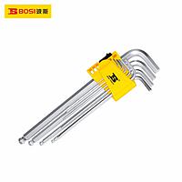 BOSI BS423182 Ball Point Hex Key Set (9PC British system,1/16-3/8)